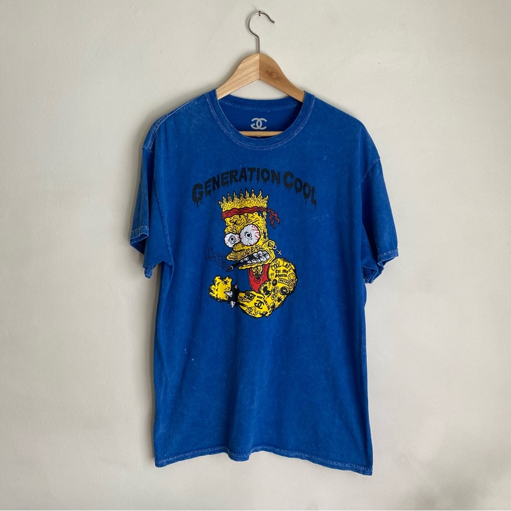 blue bart simpsons tshirt